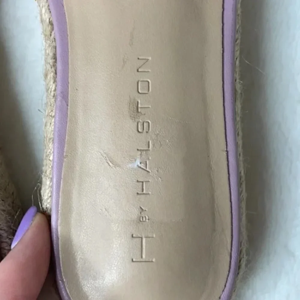 H by Halston Norma Orchid Flat Espadrille Sandal